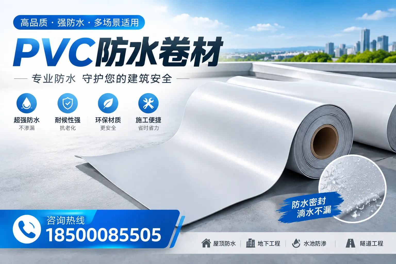 PVC防水卷材的市场竞争分析，凉山品牌选择参考